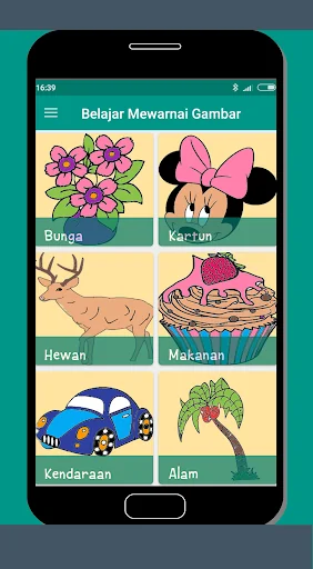 Belajar Mewarnai Gambar