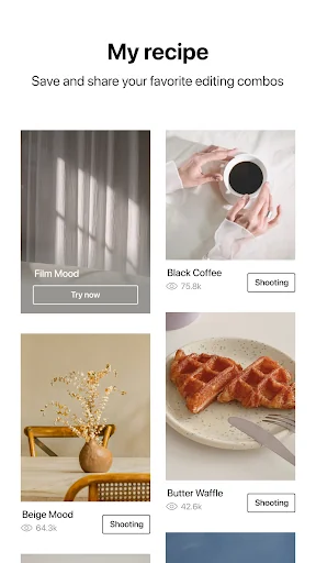 Foodie - Filter & Film Camera screenshot 3
