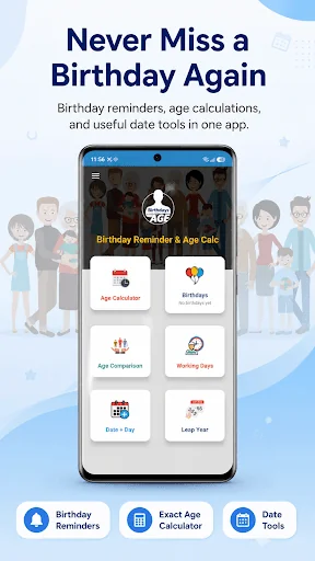 Birthday Reminder & Age Calc