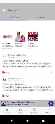 NewsRadio KLBJ screenshot 4