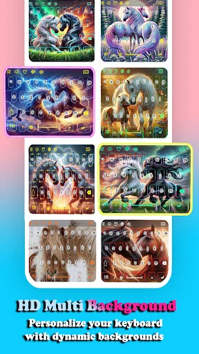 Pony horse love keyboard screenshot 1