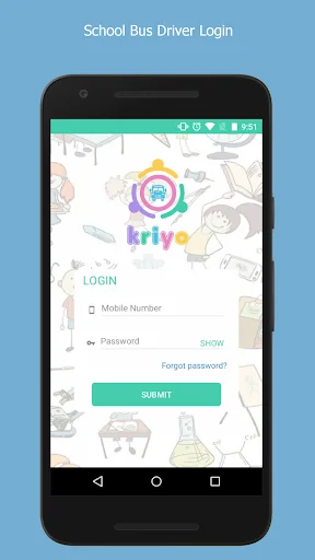 Kriyo School Bus Live Tracker