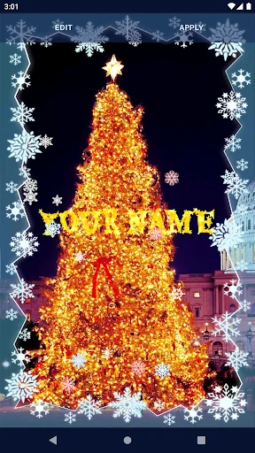 Christmas Tree Live Wallpapers screenshot 2