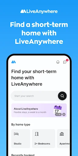 LiveAnywhere-Short term rental screenshot 1