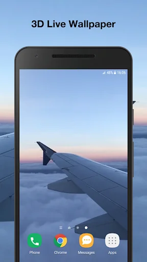 3d Airplane Live Wallpaper