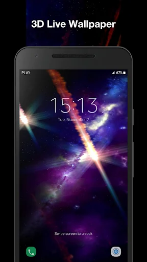 Meteor Shower Live Wallpaper