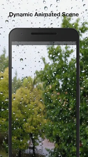 3d Raindrops Live Wallpaper screenshot 2