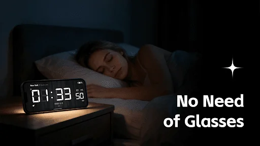 Digital clock widget