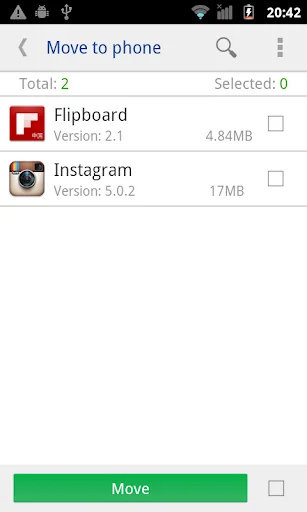 Move app to SD card screenshot 4