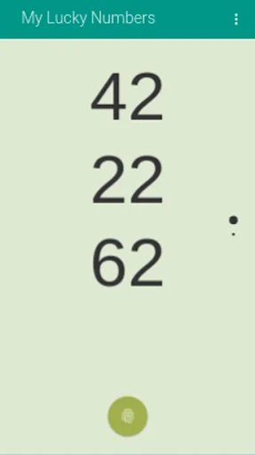 My Lucky Numbers screenshot 2