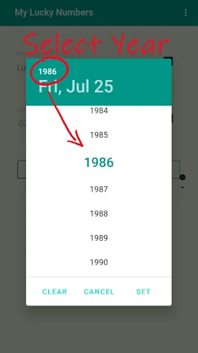 My Lucky Numbers screenshot 3