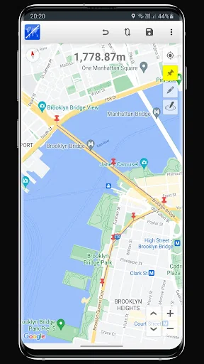 Maps Distance Calculator screenshot 1