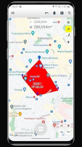 Maps Area Calculator screenshot 1