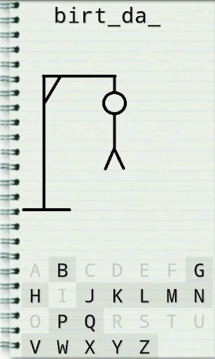 HANGMAN FREE (multilang) screenshot 2