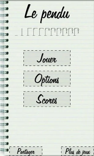 Pendu, Jeu français de lettres screenshot 1
