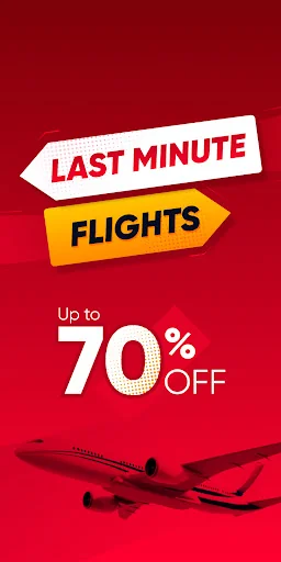 Last Minute Flight Booking App screenshot 1