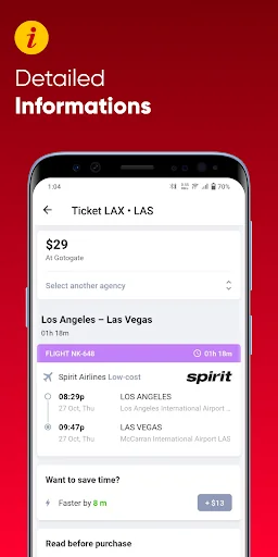 Last Minute Flight Booking App screenshot 3