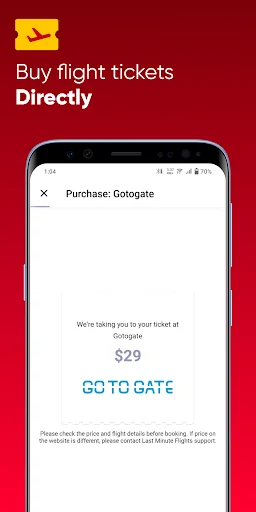 Last Minute Flight Booking App screenshot 4