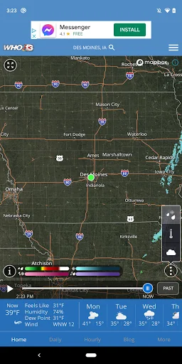 13 Warn Me - Central IA Weathe screenshot 1