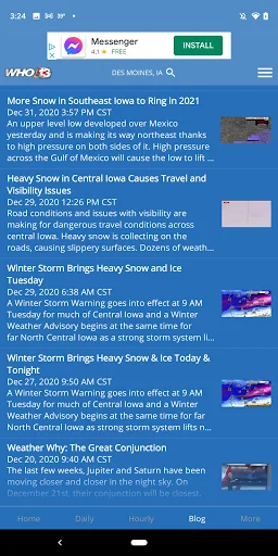 13 Warn Me - Central IA Weathe screenshot 4