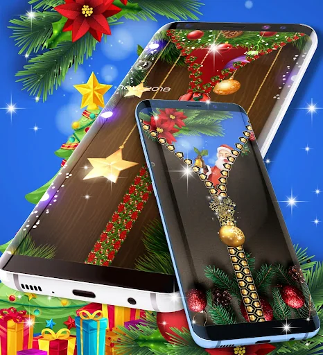 Christmas lock screen screenshot 3