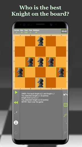 Knights fight - chess puzzles screenshot 1