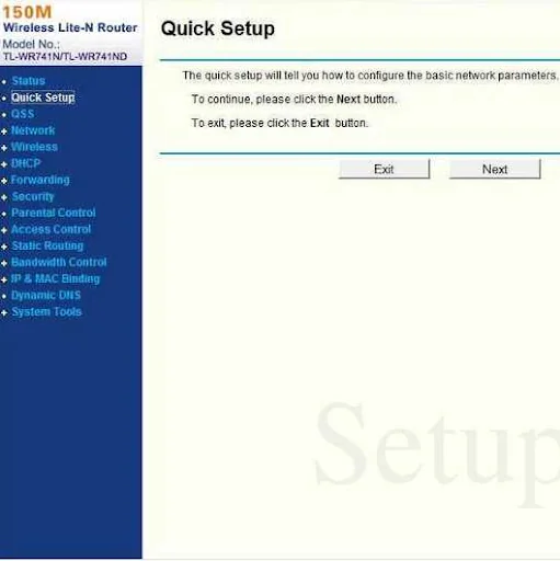 192.168.l.l tp link guide screenshot 1