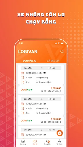 LOGIVAN Chủ Xe