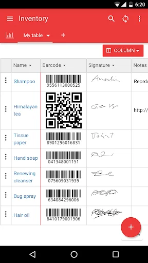 Logmedo Database and Form screenshot 1