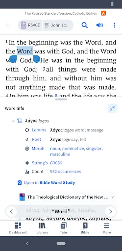 Verbum Catholic Bible Study screenshot 2