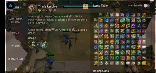 Builds for TFT - LoLChess screenshot 1