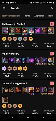 Builds for TFT - LoLChess screenshot 3