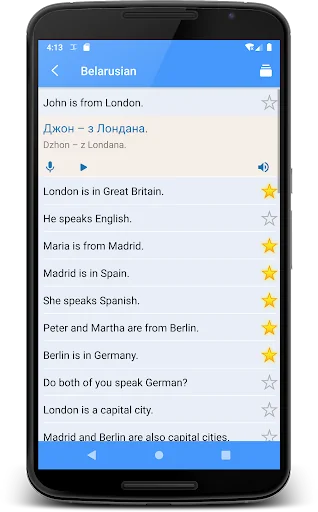 Learn Belarusian | Belarusian  screenshot 4