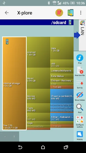 X-plore File Manager screenshot 4