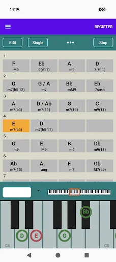 Piano Chords Master screenshot 1
