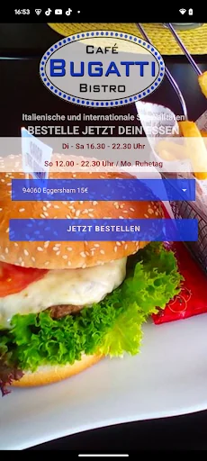Lieferservice Bistro Bugatti