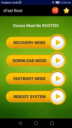 Reboot into Recovery - xFast screenshot 1