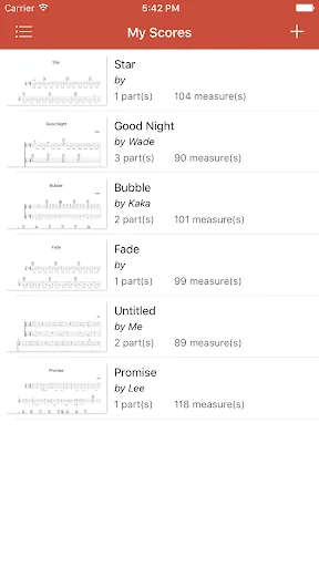 Guitar Notation - Tabs Chords