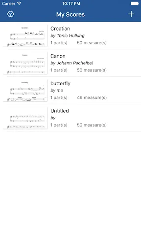 Notation Pad - Sheet Music Sco screenshot 1