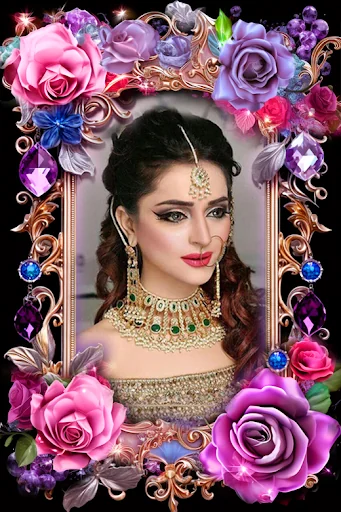 Lovely flower photo frame screenshot 2