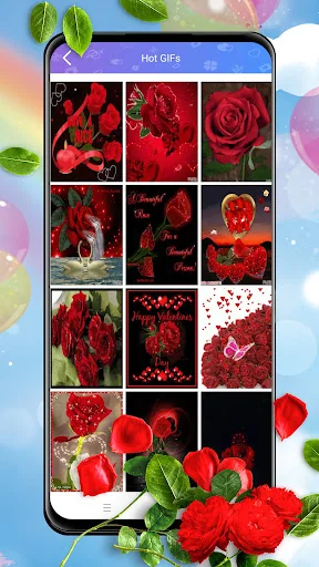 Happy Birthday & Rose GIF screenshot 2