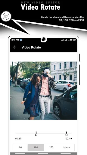 Rotate Video - Mirror Video Ed screenshot 3