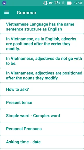 Vietnamese Grammar