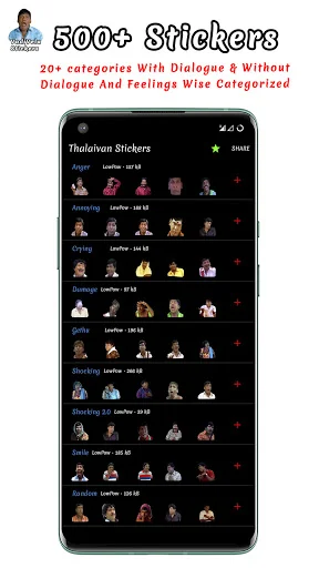 VadiStick - Vadivelu Stickers