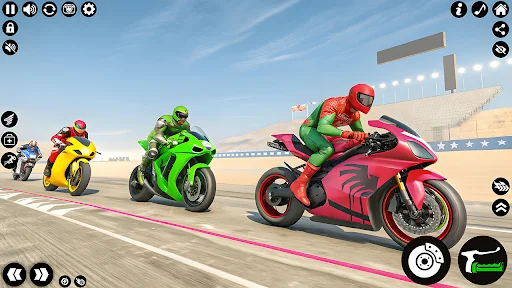 Superhero Bike Stunt Games 3D