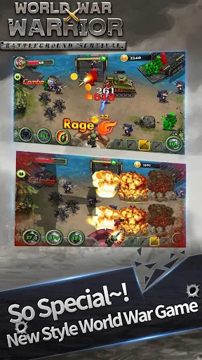 World War Warrior - Survival screenshot 1