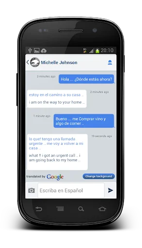 Lringo+ Messenger Translator screenshot 1