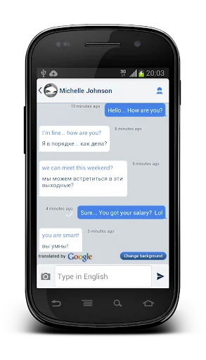 Lringo+ Messenger Translator screenshot 2