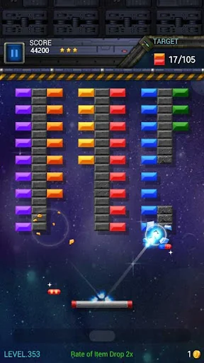 Brick Breaker Star: Space King screenshot 4
