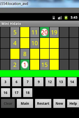 Mini-Hidato